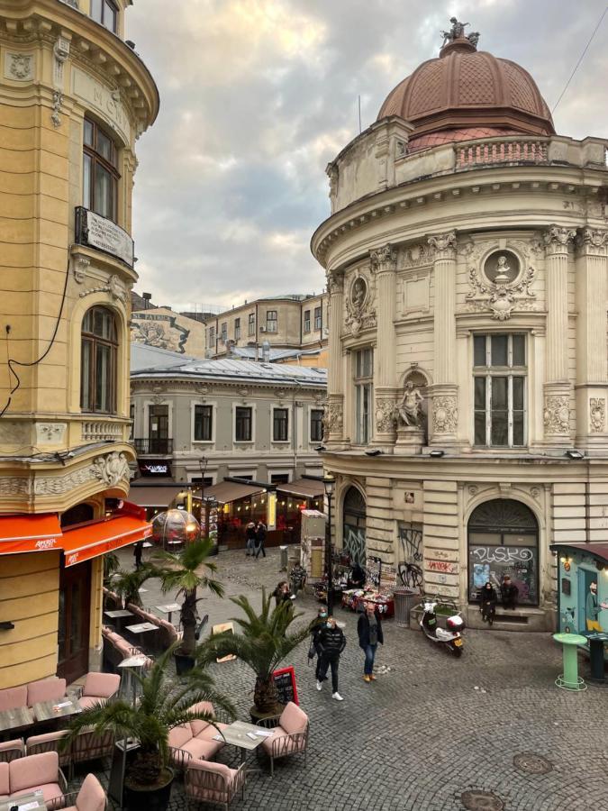Downtown Studio Lejlighed Bukarest Eksteriør billede